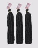 French Curl Braiding Hair in Natural Black (1B) for protective braids with soft curly ends Uk