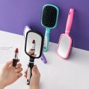 mirror paddle brush, paddle brush, detangling brush, blow dry brush, wide paddle hair brush, styling brush, hair smoothing brush, hair tools, salon brush, everyday hair brush, gentle detangling, natural hair brush, relaxed hair brush, straight hair brush, wavy hair brush